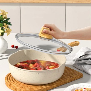 Household Ceramic Coated Non Stick Frying Pan