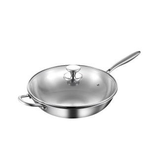 Dual Handle Kitchen Frying Pan