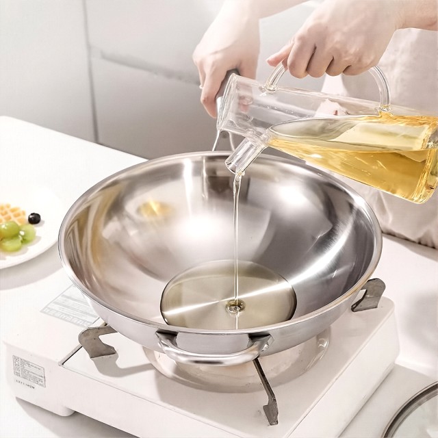 Dual Handle Kitchen Frying Pan