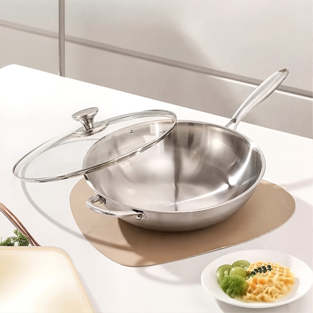 Dual Handle Kitchen Frying Pan
