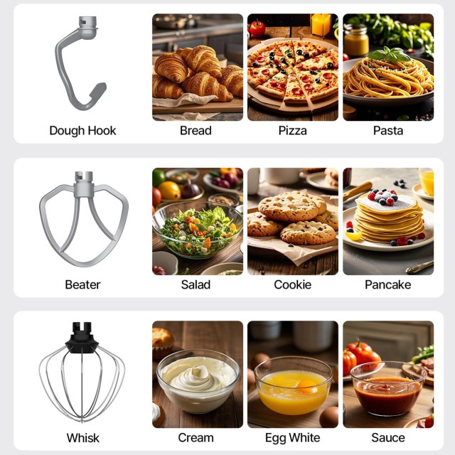 Tilt Head Food Mixer