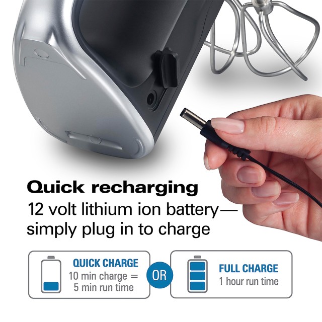 Powerful Cordless Hand Mixer