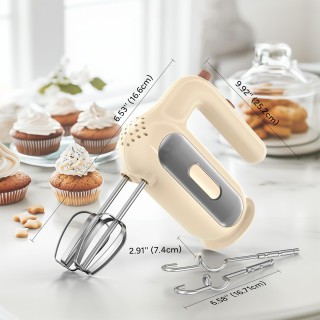 Solid Color Electric Hand Mixer