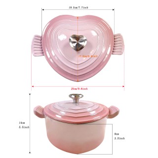 Heart Shaped Mini Soup Pot