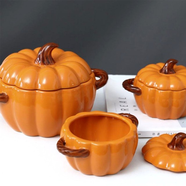 Household Pumpkin Shaped Soup Pot