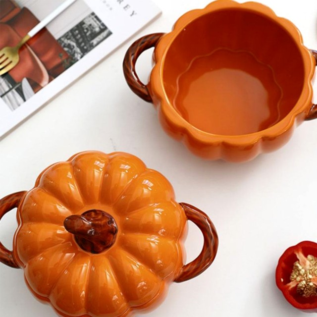 Household Pumpkin Shaped Soup Pot