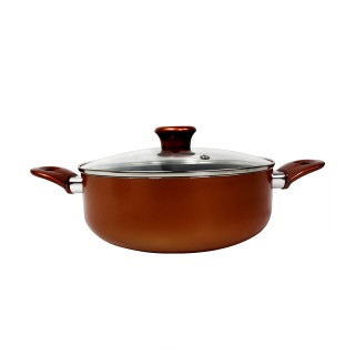 High Quality Non Stick Double Handle Soup Pot