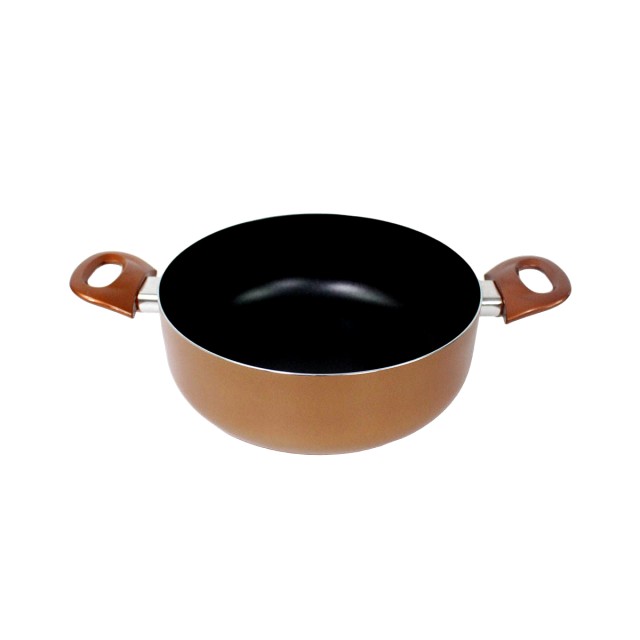 High Quality Non Stick Double Handle Soup Pot