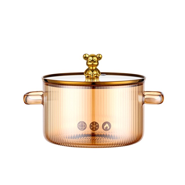 Kitchen Cooking Glass Soup Pot