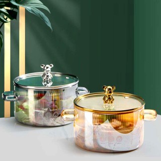 Kitchen Cooking Glass Soup Pot