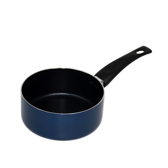Aluminum Blue Long Handle Soup Pot