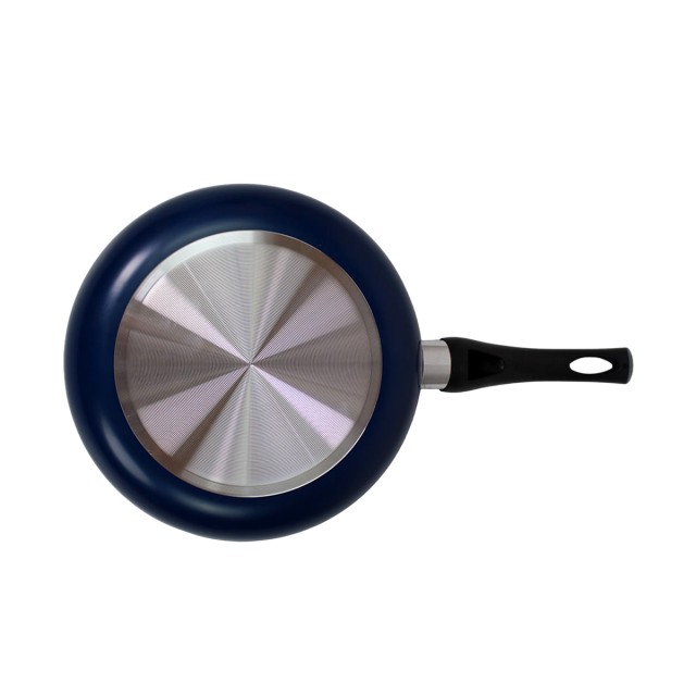 Aluminum Blue Long Handle Soup Pot