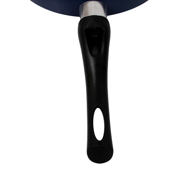 Aluminum Blue Long Handle Soup Pot