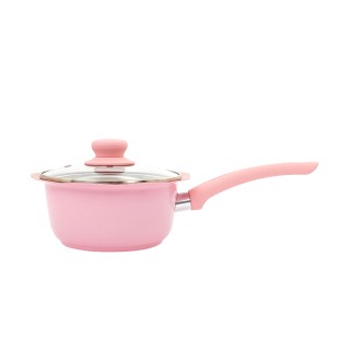 Pink Petal Shaped Soup Pot