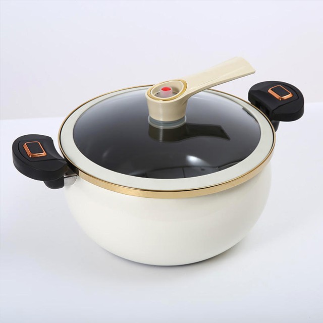 Enamel Mini Pressure Cooker