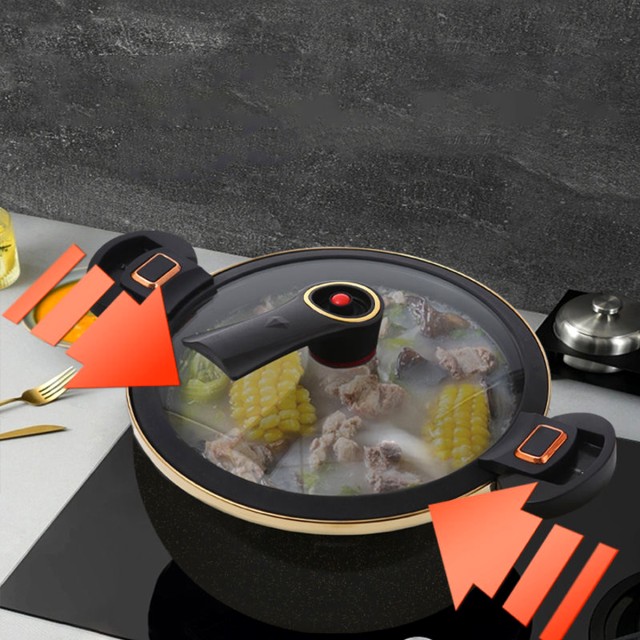 Enamel Mini Pressure Cooker