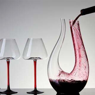 U Shaped Crystal Glass Wine Decanter