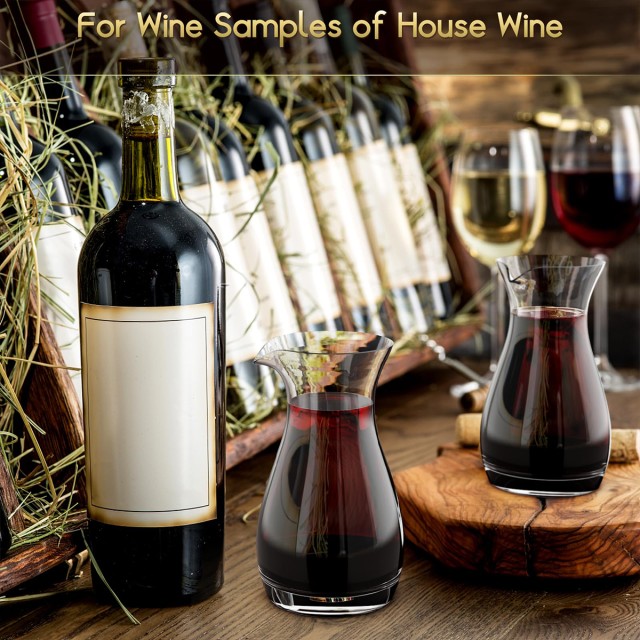 Mini Personal Decanter Set of 2