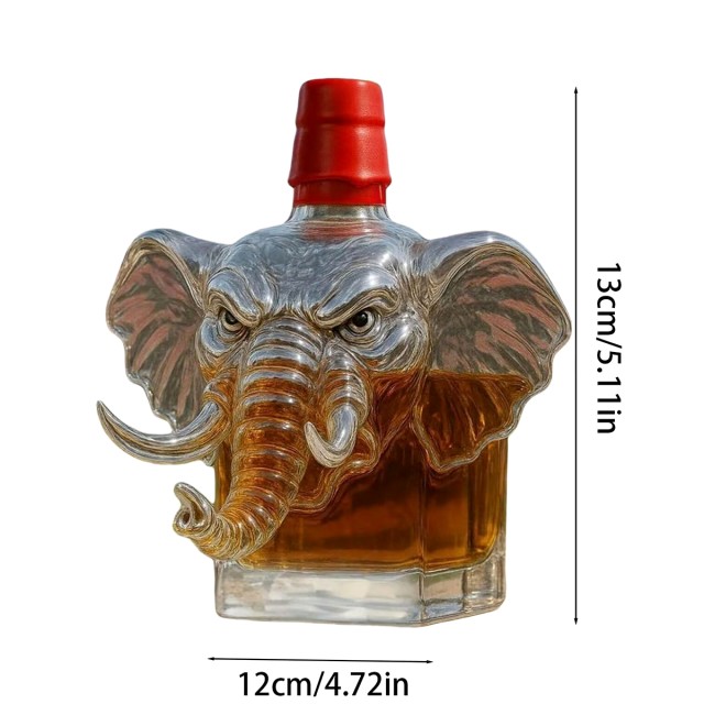 Elephant Shaped Decanter