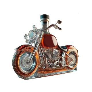 Motorcycle Shaped Decanter