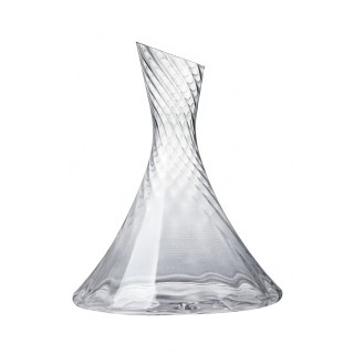 Chevron Patterned Wine Decanter