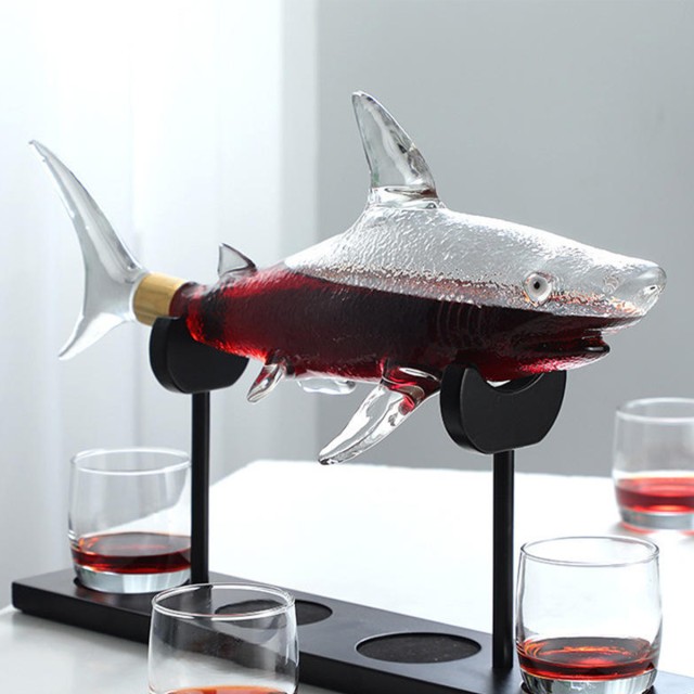 Shark Shaped Wine Decanter