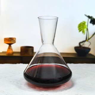 Hand Blown Crystal Wine Decanter