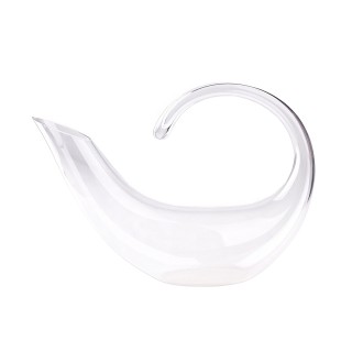 Glass Serpent Shaped Wine Decanter