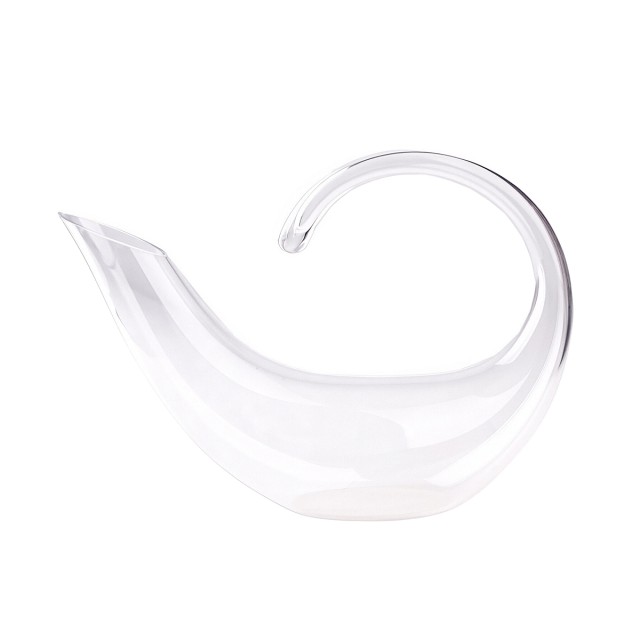 Glass Serpent Shaped Wine Decanter