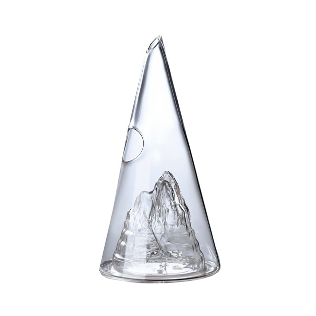 Iceberg Inspired Triangular Pyramid Wine Decanter