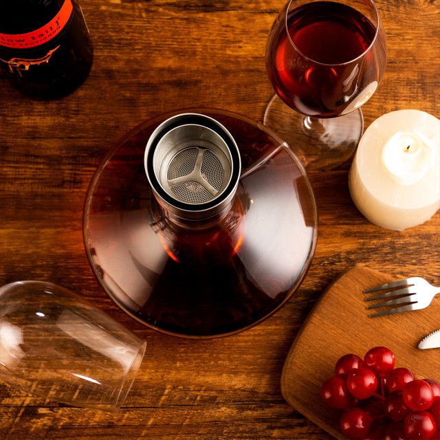 Handcrafted Crystal Wine Decanter