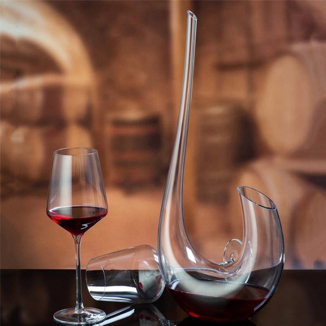 Handcrafted Lead Free Glass Decanter