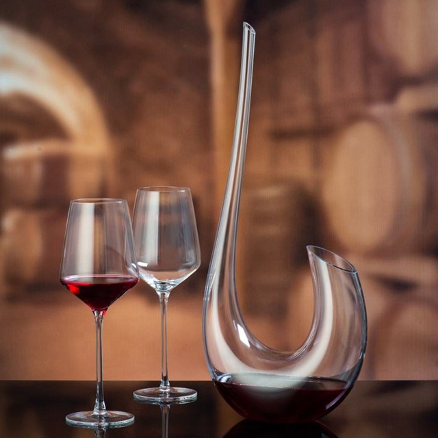 Handcrafted Lead Free Glass Decanter