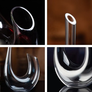 Handcrafted Lead Free Glass Decanter