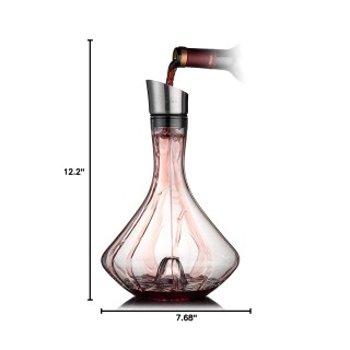 High Quality Crystal Glass Wine Decanter