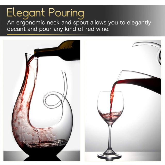 1.2L Swan Shaped Wine Decanter
