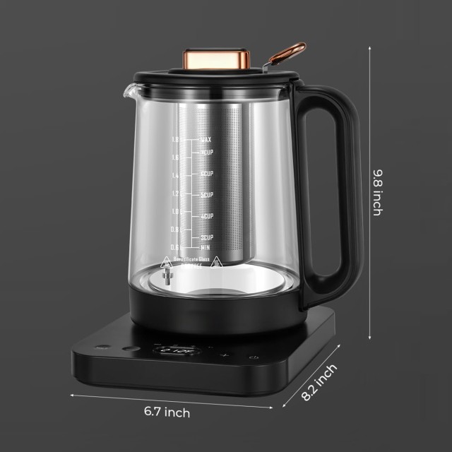 1.8L Glass Electric Kettle