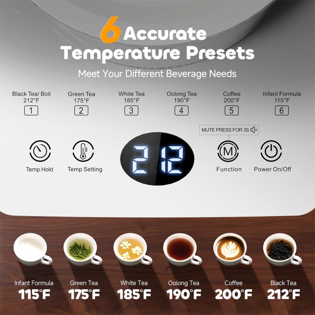 1.5L Glass Electric Kettle