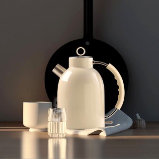 Stainless Steel Electric Kettle in Solid Color