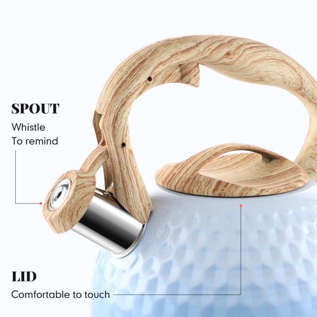 Gradient Blue Teapot