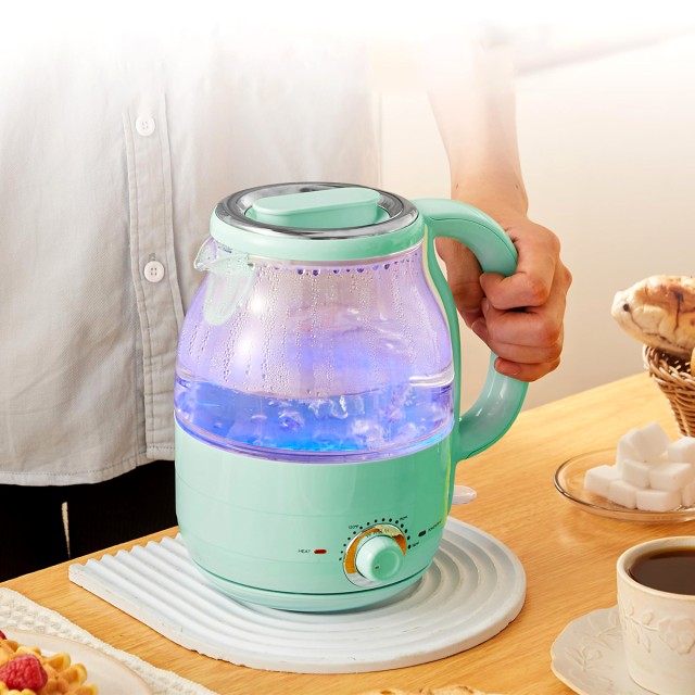Adjustable Temperature Electric Glass Kettle