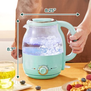 Adjustable Temperature Electric Glass Kettle