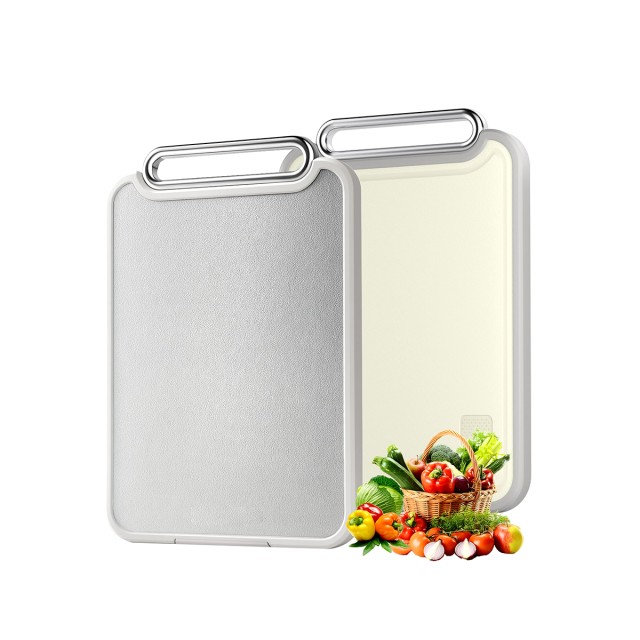 Double Sided Stainless Steel Kitchen Cutting Board