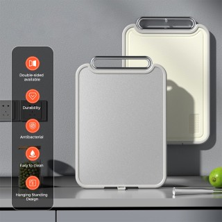 Double Sided Stainless Steel Kitchen Cutting Board