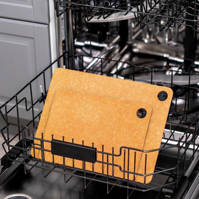 Two Piece Wooden Cutting Board Set