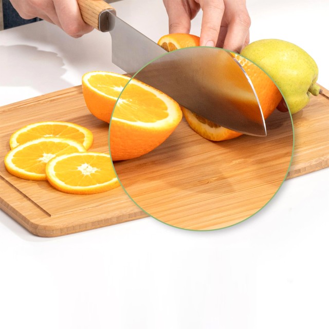 Carbonized Bamboo Cutting Board