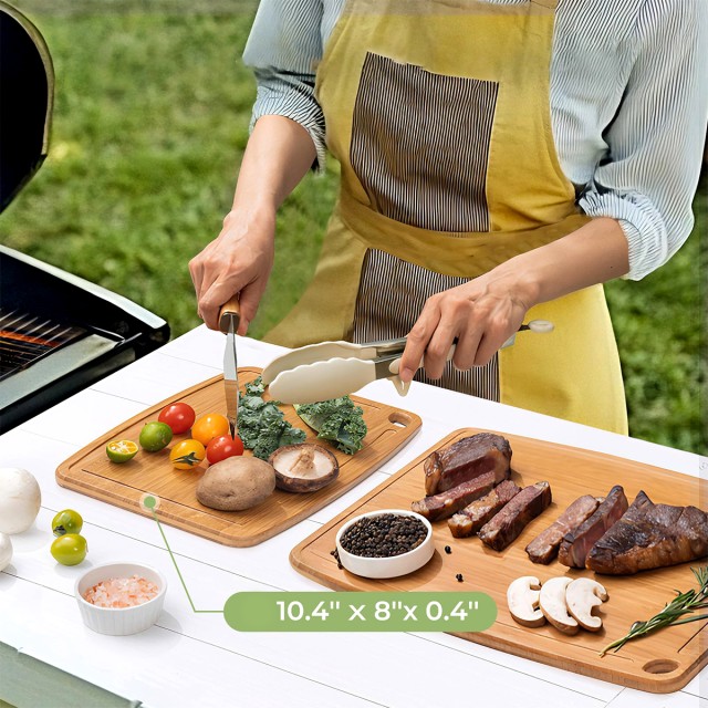 Carbonized Bamboo Cutting Board