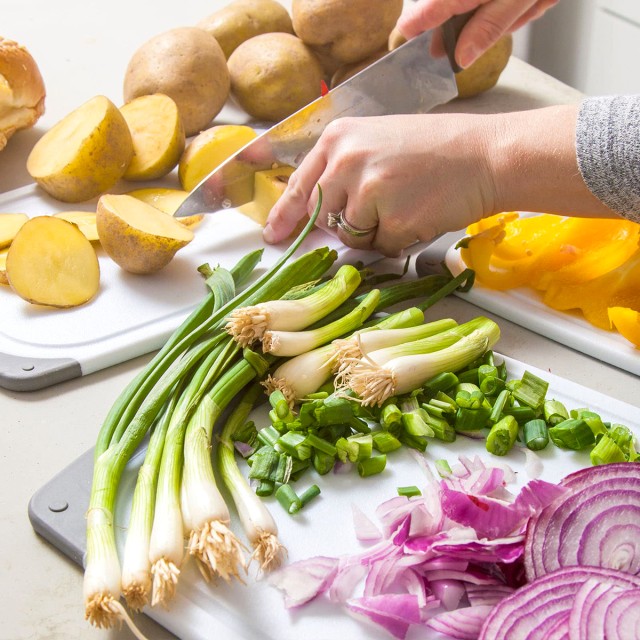 Gray Kitchen Cutting Board Set of Three