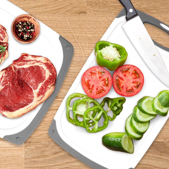 Gray Kitchen Cutting Board Set of Three