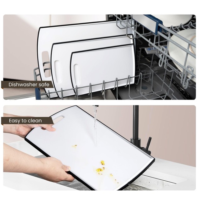 Non Slip Cutting Board Set of Three